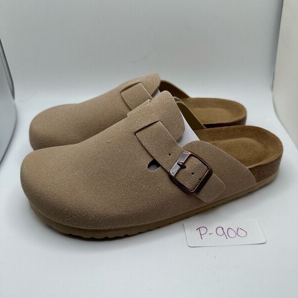 CUSHIONAIRE Womens Clog 8 TAN - Picture 3 of 7